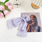 FRESH AND SWEET TEMPERAMENT BOW HAIR RING_CWAHA1604