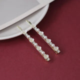 FLOWER PEARL BANGS CLIP ONE LINE CLIP CUTE HAIRPIN_CWAHA4756