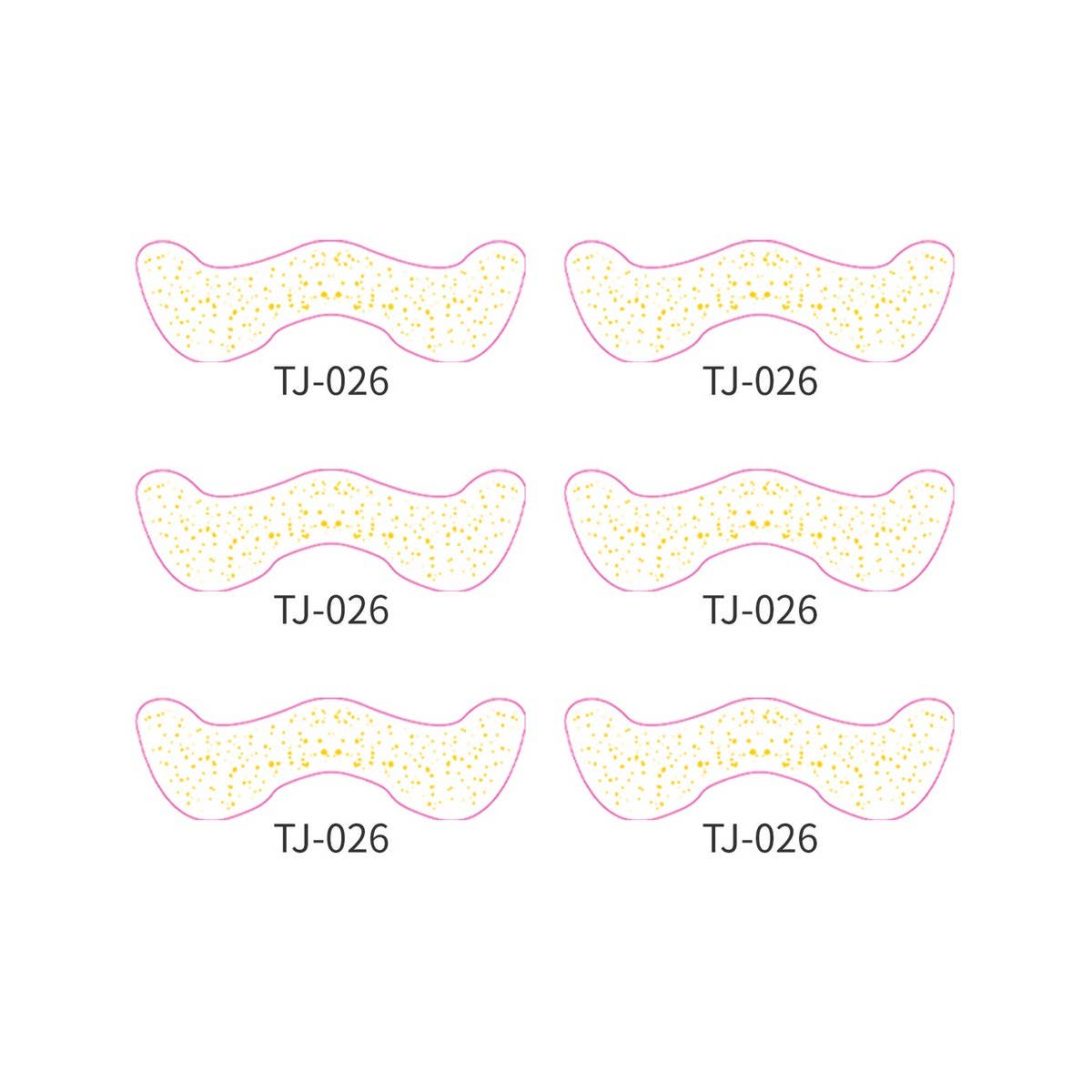 METALLIC FRECKLE FACE TATTOO STICKERS GOLD SILVER_CWMM8364