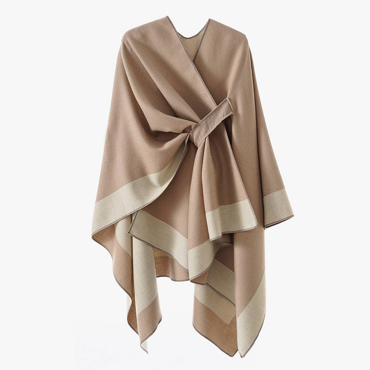 NEW DOUBLE SIDED SOLID COLOR WARM SHAWL FOR WOMEN_CWMM2084