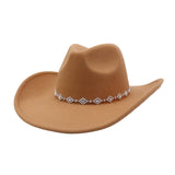 MEN WOMEN FELT COWBOY WESTERN FEDORA_CWAH04442