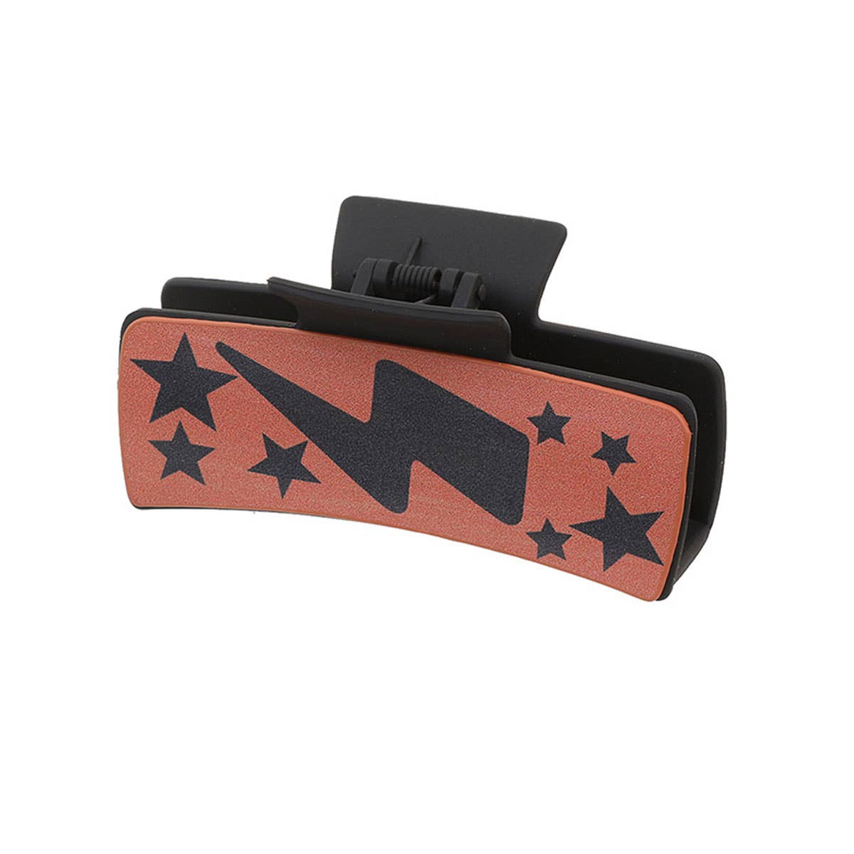 SUNFLOWER RETRO LETTERS WESTERN HAIR CLAW CLIPS_CWASC1623