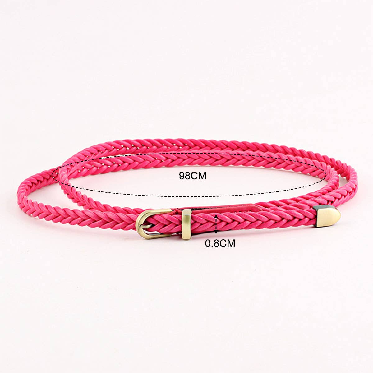 Vintage Woven Slender Belt For Dresses_Cwabe0189