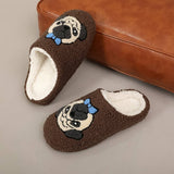 PUG COTTON SLIPPERS WINTER WARM INDOOR SHOES_CWSHF00225