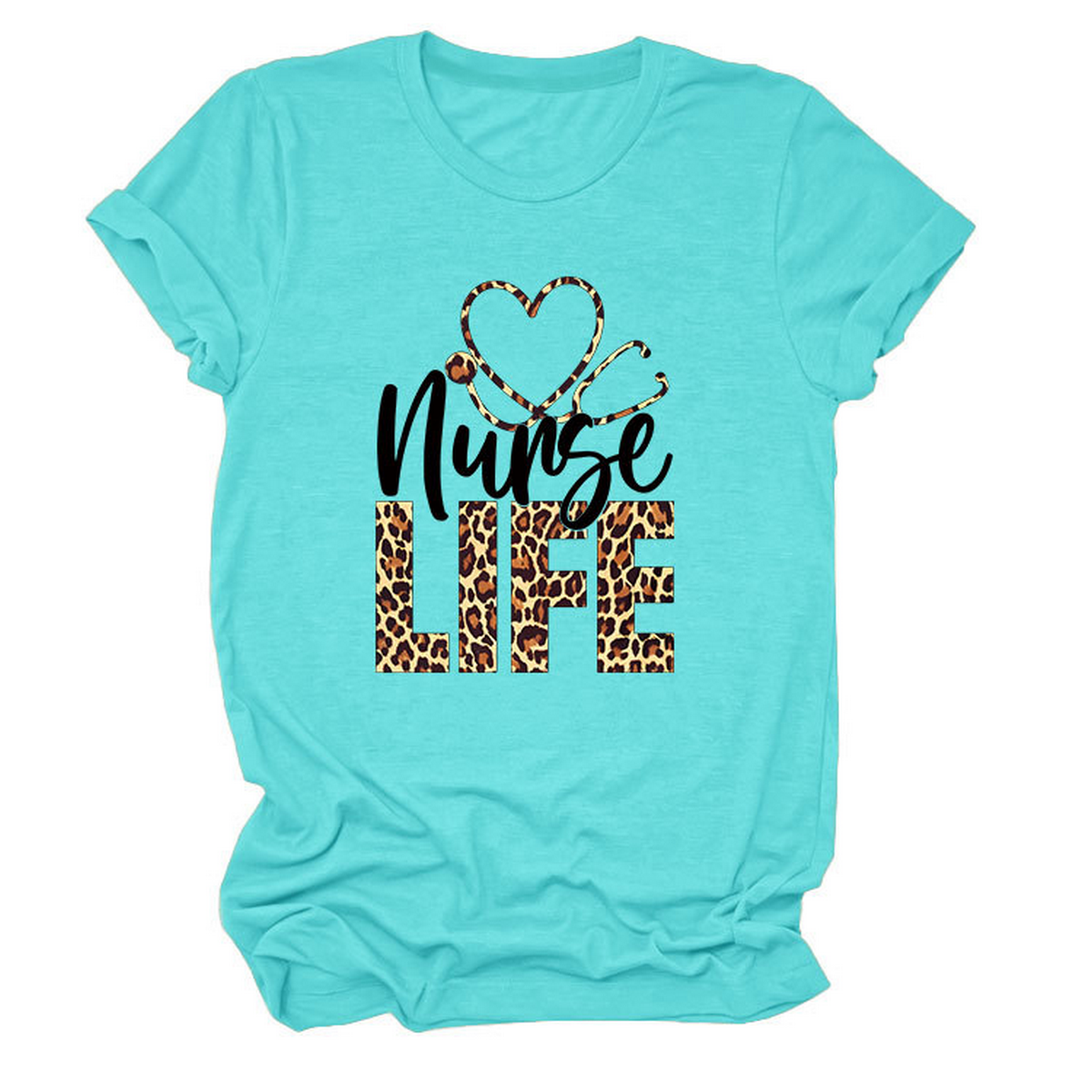 FUNNY NURSE LIFE TEE SOFT CREWNECK T SHIRT_CWTTSL0505