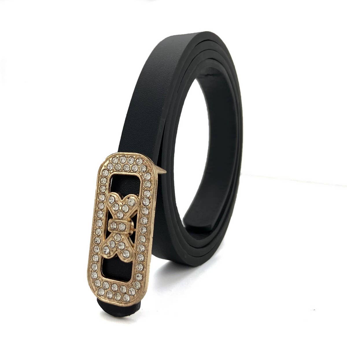 NEW WOMENS DIAMOND THIN BELT BUTTERFLY BELT_CWABE0710