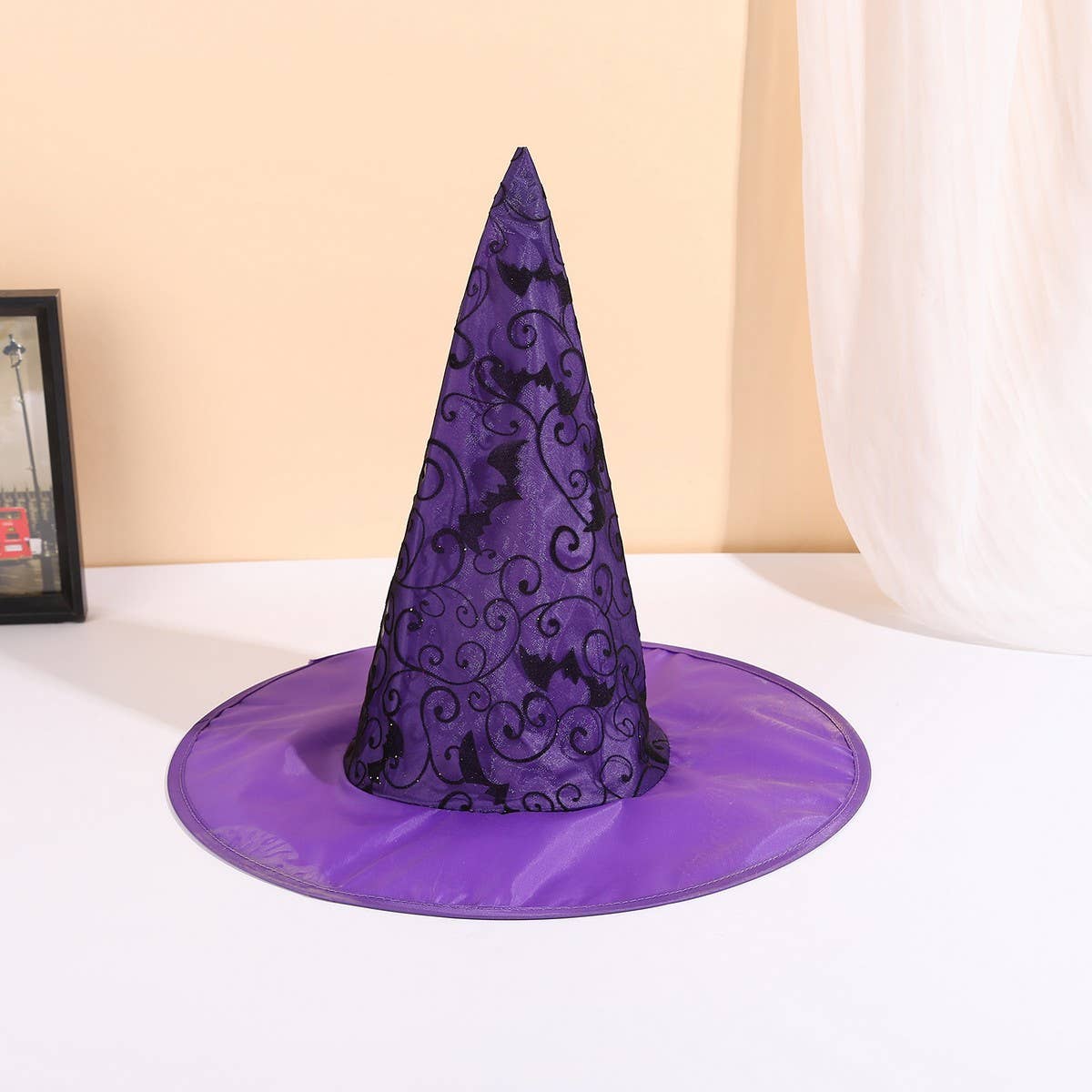 Cwah4034_Halloween Wizard Hat Magic Costume Party Prop