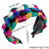 BOHEMIAN WIDE BRIMMED COLORFUL TWIST HEADBAND_CWAHA2193