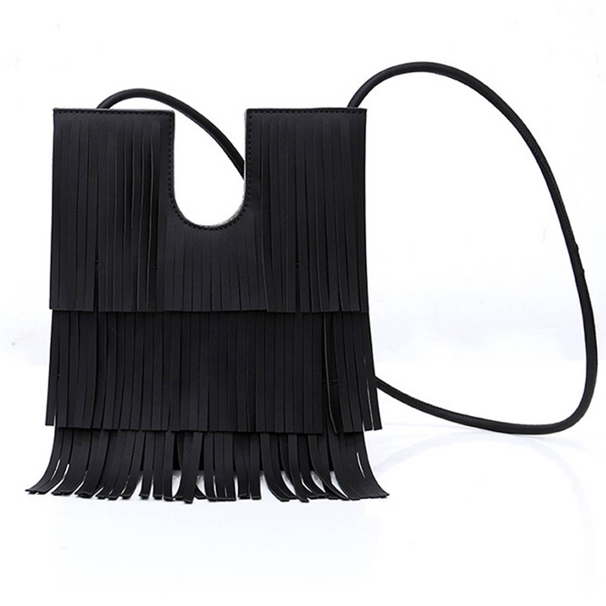 Women Fashion Fringe Purses Crossbogy Bag_Cwab0801