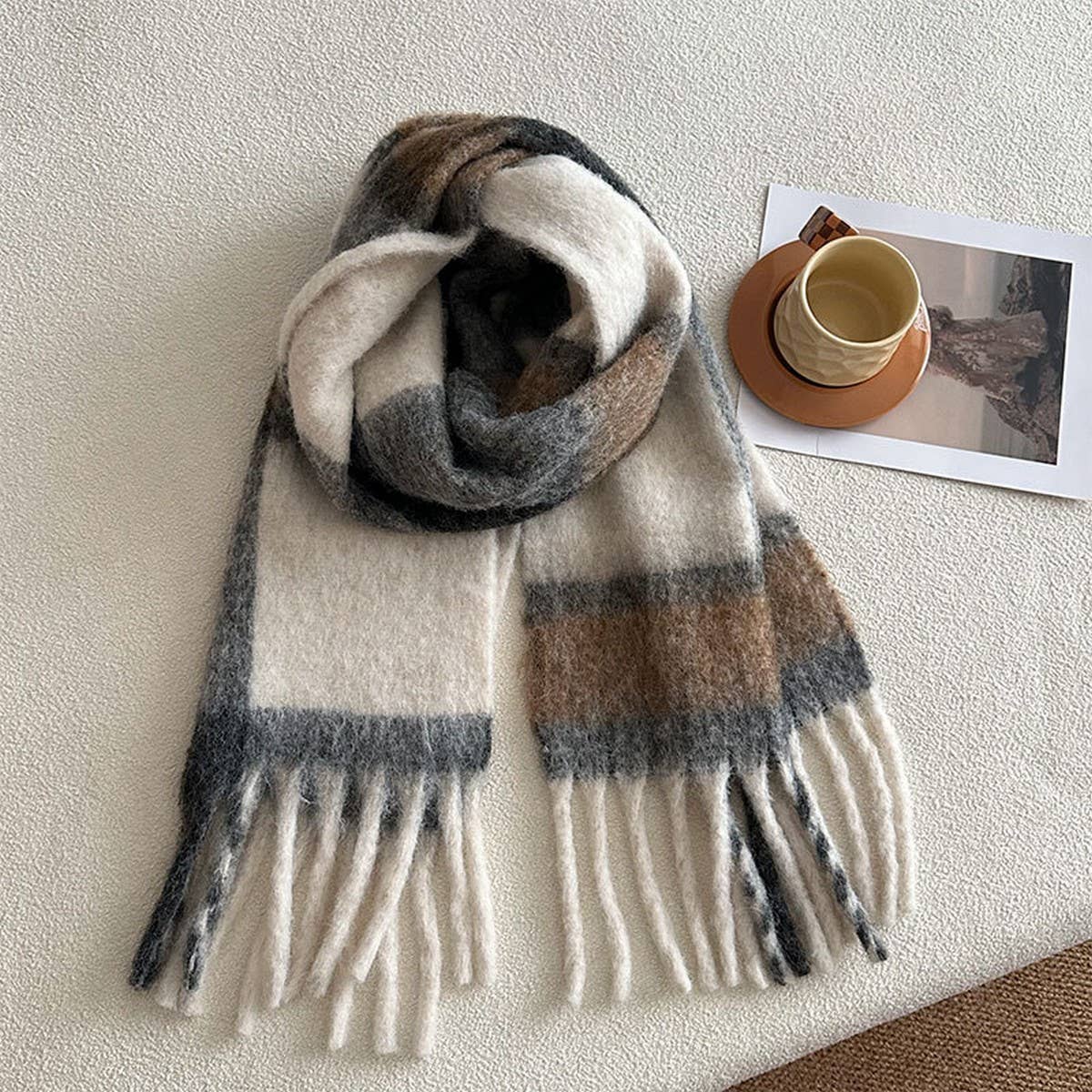 20 WOOL BLEND FAUX CASHMERE SCARF FOR WOMEN_CWASC2371