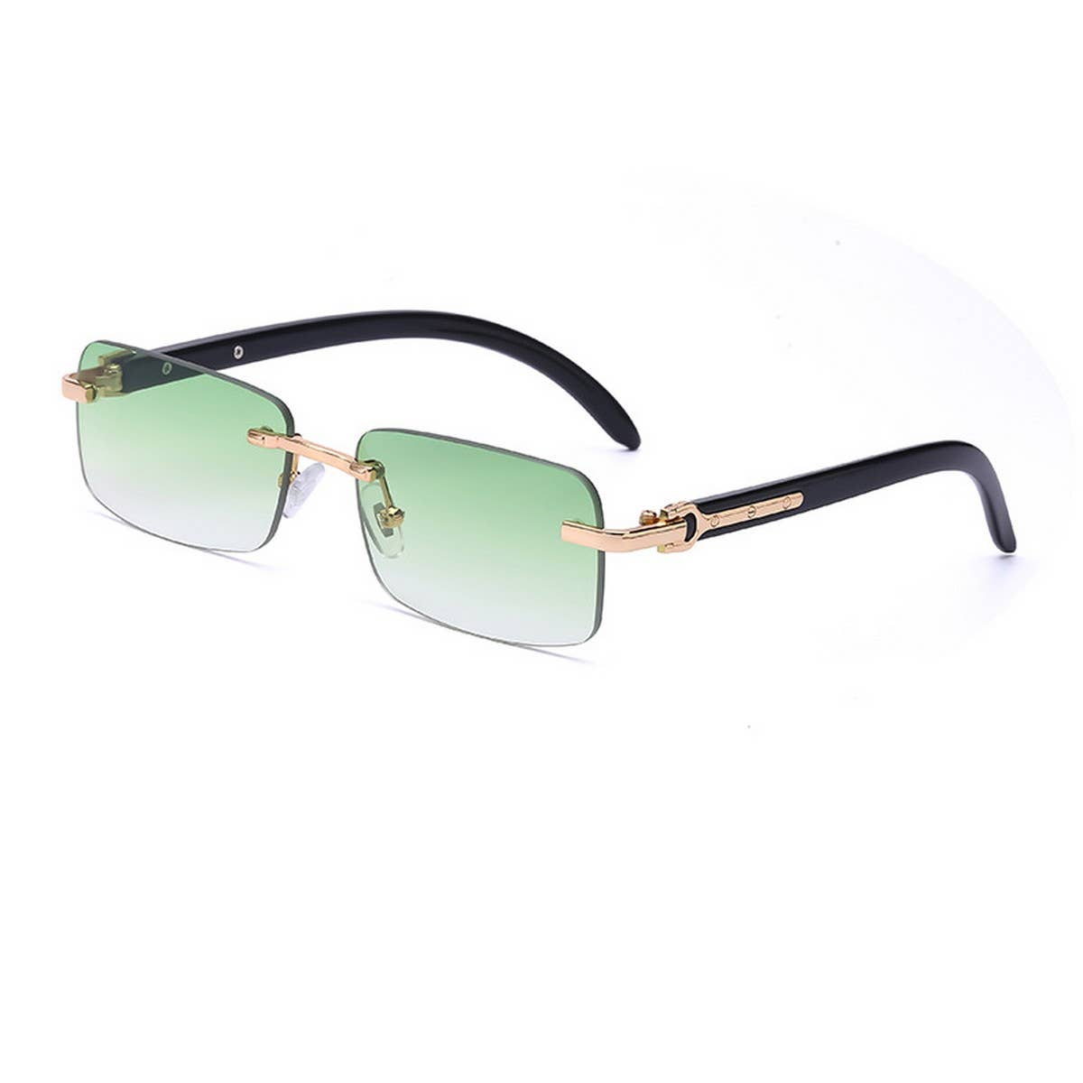 RETRO SMALL FRAME RIMLESS SUNGLASSES_CWASG0671