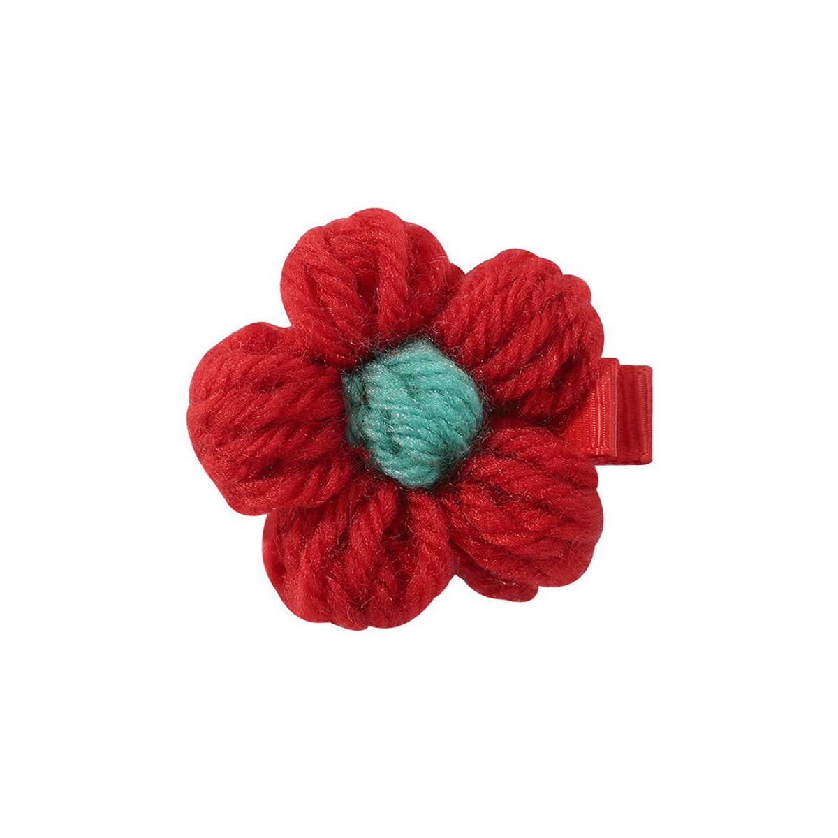 2024 New Knitted Flower Hairpin For Children_Cwaha2350