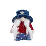 AMERICAN NATIONAL DAY FACELESS OLD MAN ELF DOLL_CWMM2919
