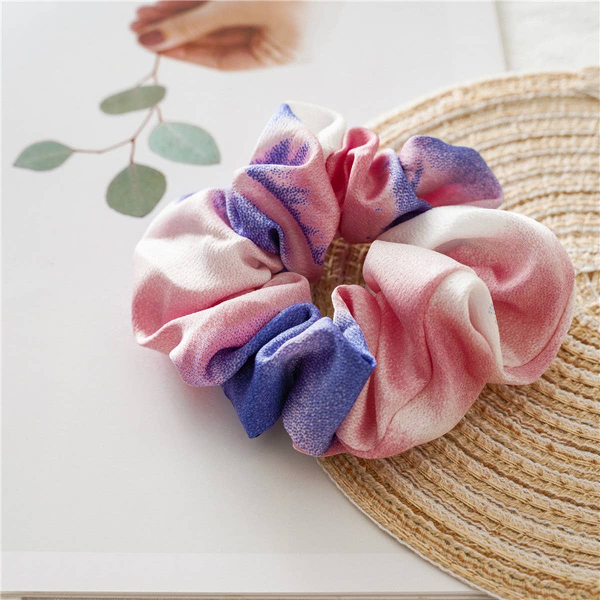 SIMPLE TIE DYE ELASTIC BAND HAIR TIE_CWAHA0842