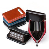 RETRO ZIPPER CREDIT CARD BAG WALLET_CWAB1339