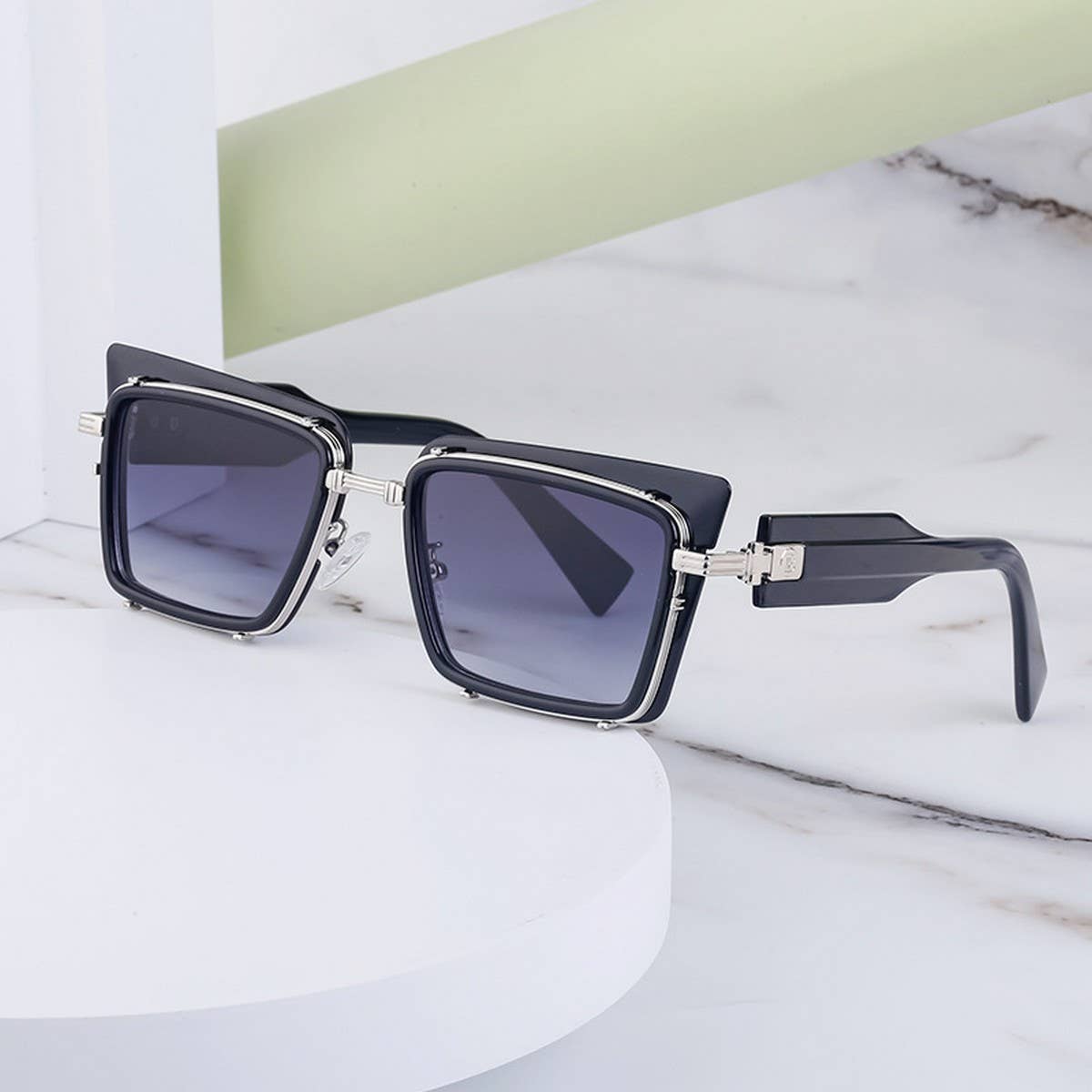 PUNK STYLE SUNGLASSES FASHION CAT EYE SUNGLASSES_CWASG0698
