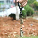 CREATIVE CAR PENDANT RETRO LEATHER KEYCHAIN_CWMM5032