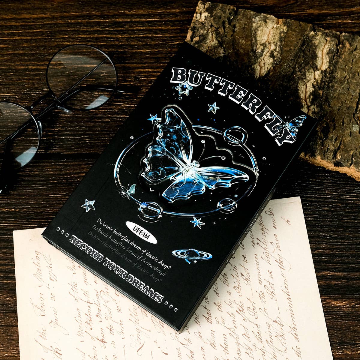 DREAM BODY BUTTERFLY PORTABLE TRIFOLD NOTEBOOK_CWMM1840