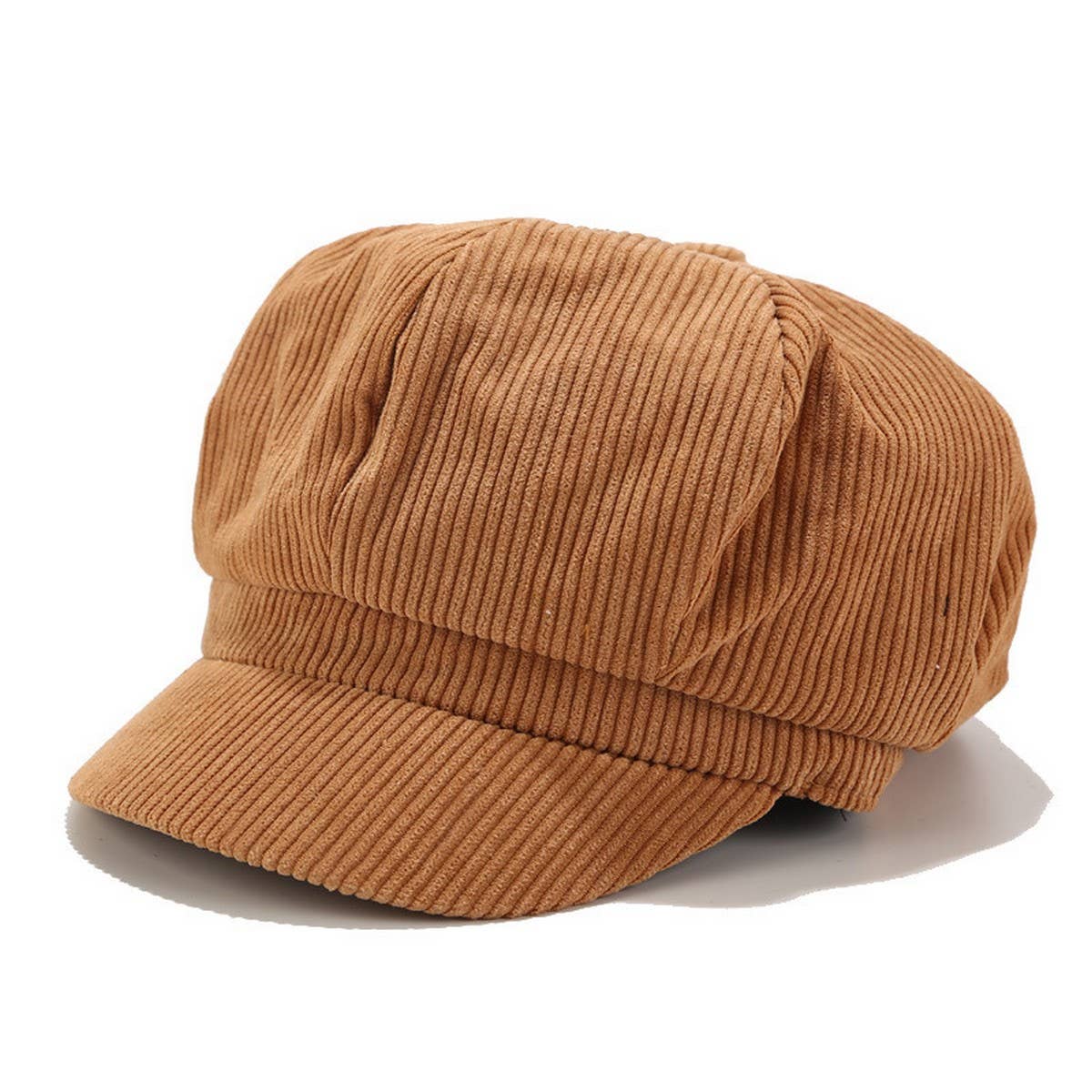 Corduroy Casual Newsboy Cap_Cwah04320