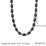 Zircon Cross Tarot Necklace With Natural Stone_Cwmm7523