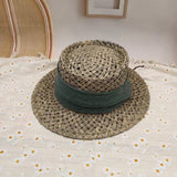 NEW HAND WOVEN SUN PROTECTION STRAW HAT_CWAH3561