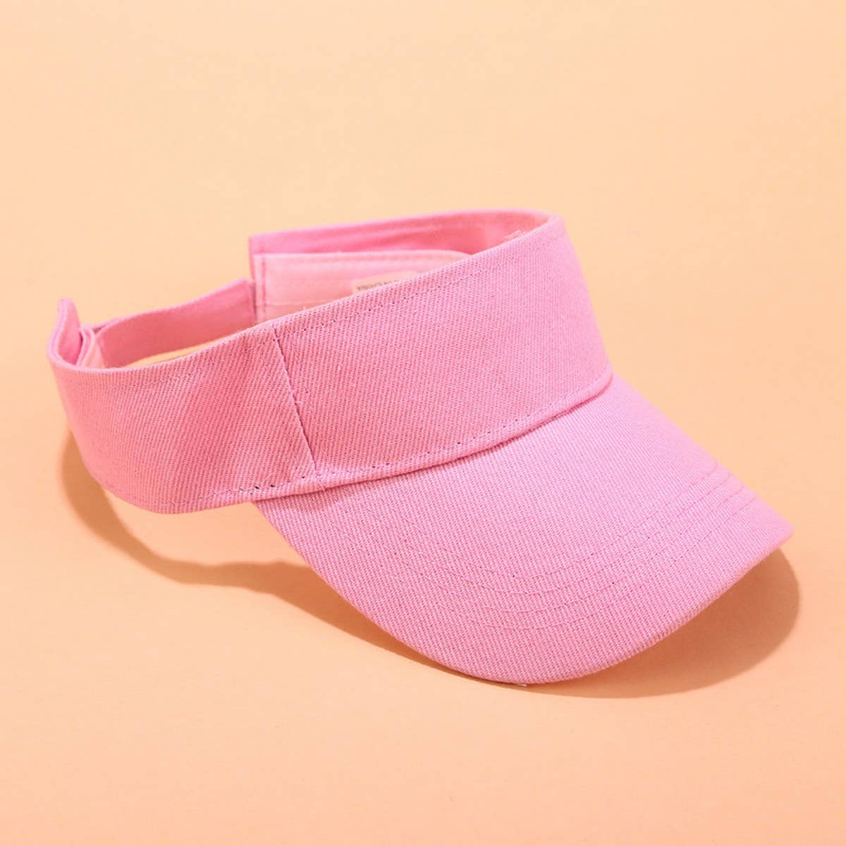 EMBROIDERED LETTER VISOR HAT SUMMER SUNSHADE CAP_CWAH3284