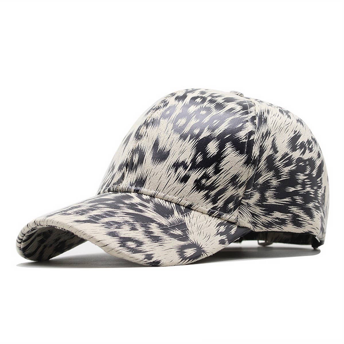 Womens Leopard Print Baseball Cap - Sun Hat Cwah1091
