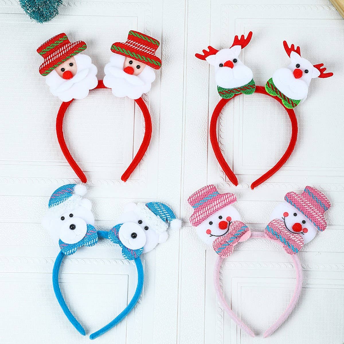 CHRISTMAS LIGHTED HEADBAND HEADBAND ORNAMENTS_CWAHA3414