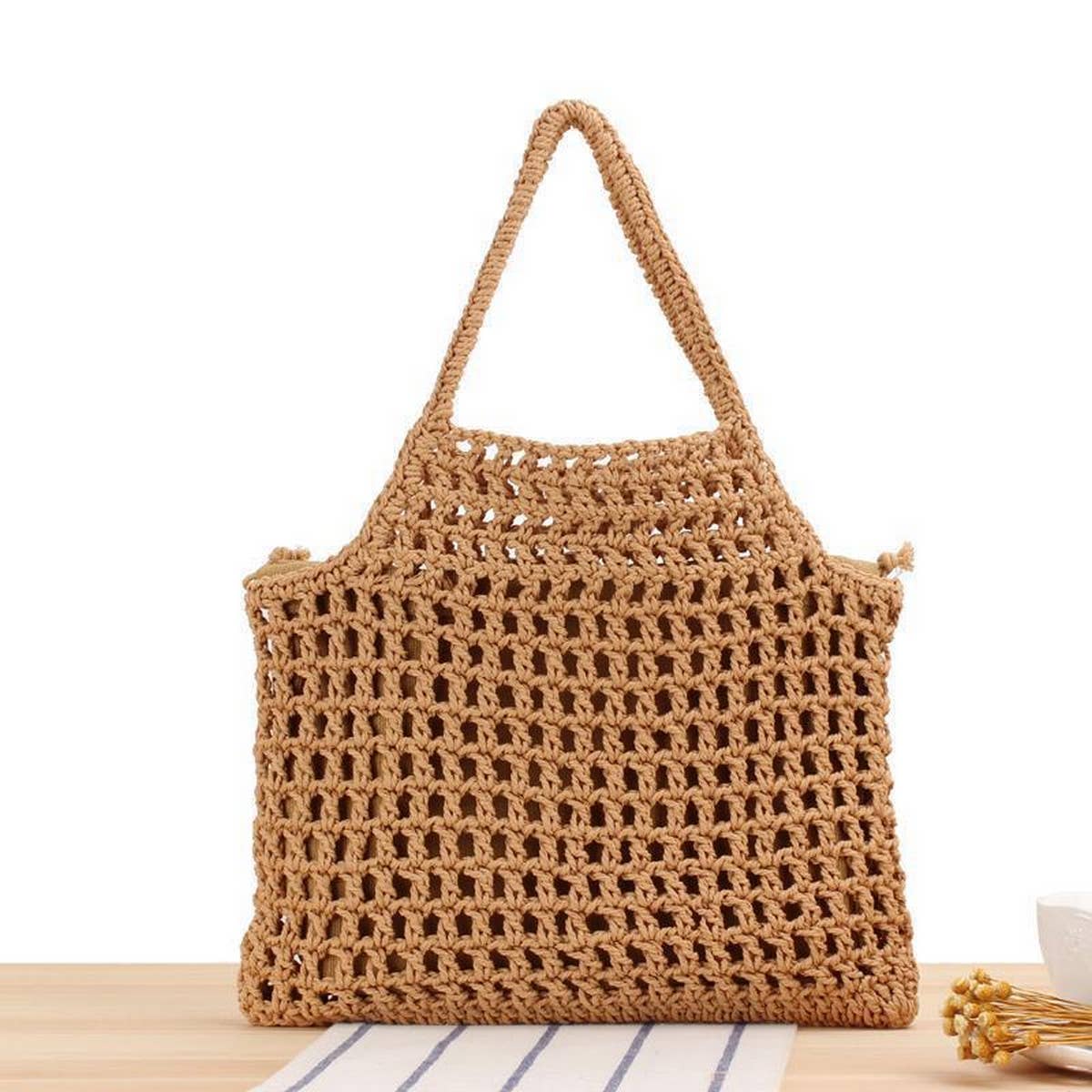 NEW HOLLOW FOREST HANDMADE WOVEN BAG_CWAB2099
