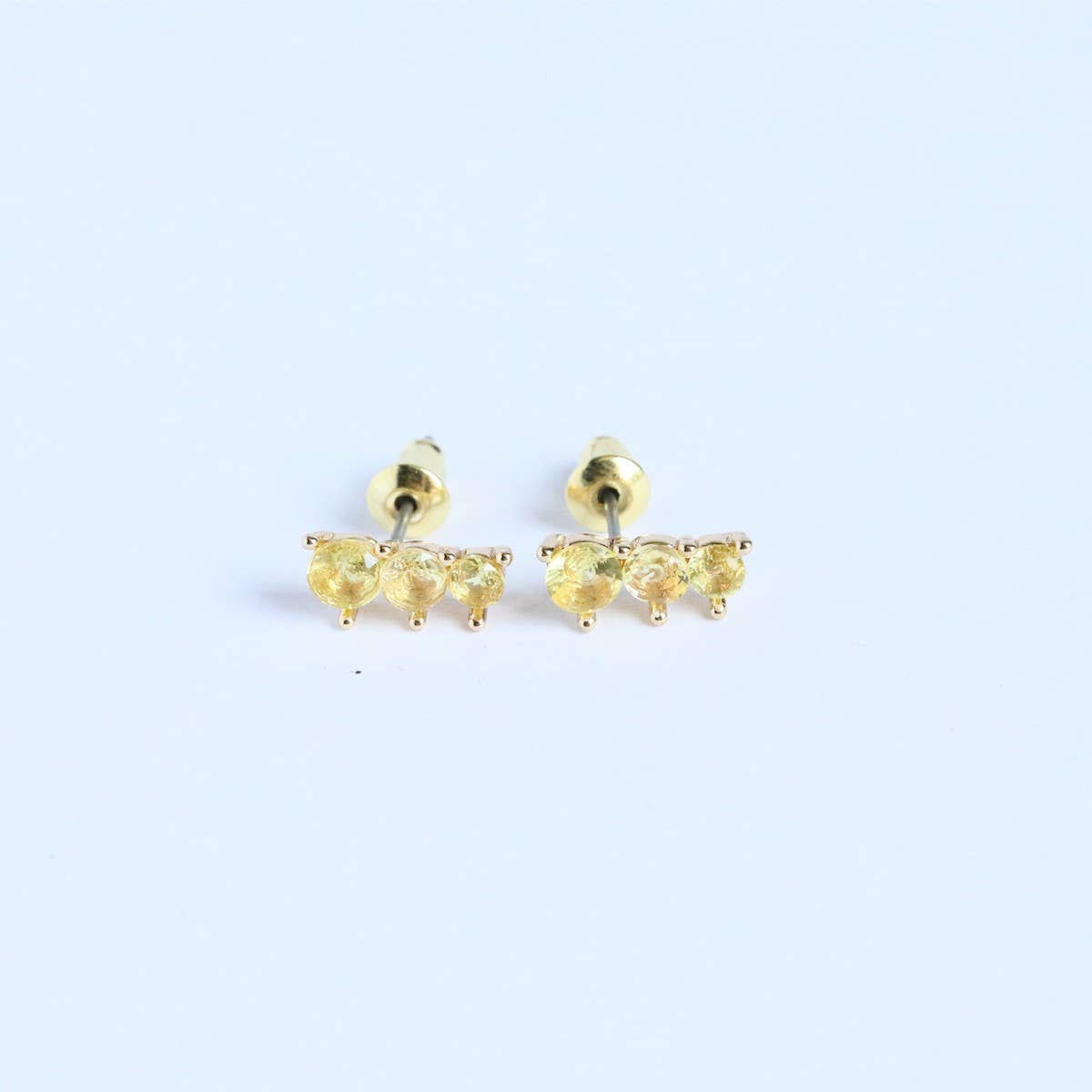 DECEMBER BIRTHSTONE STUD EARRINGS VINTAGE GIFT_CWAJE5111