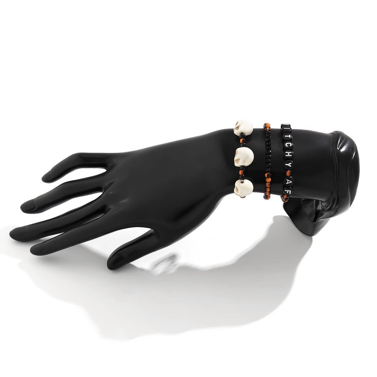 RETRO SWEET COOL STRETCH BEADED BRACELET_CWAJE1489