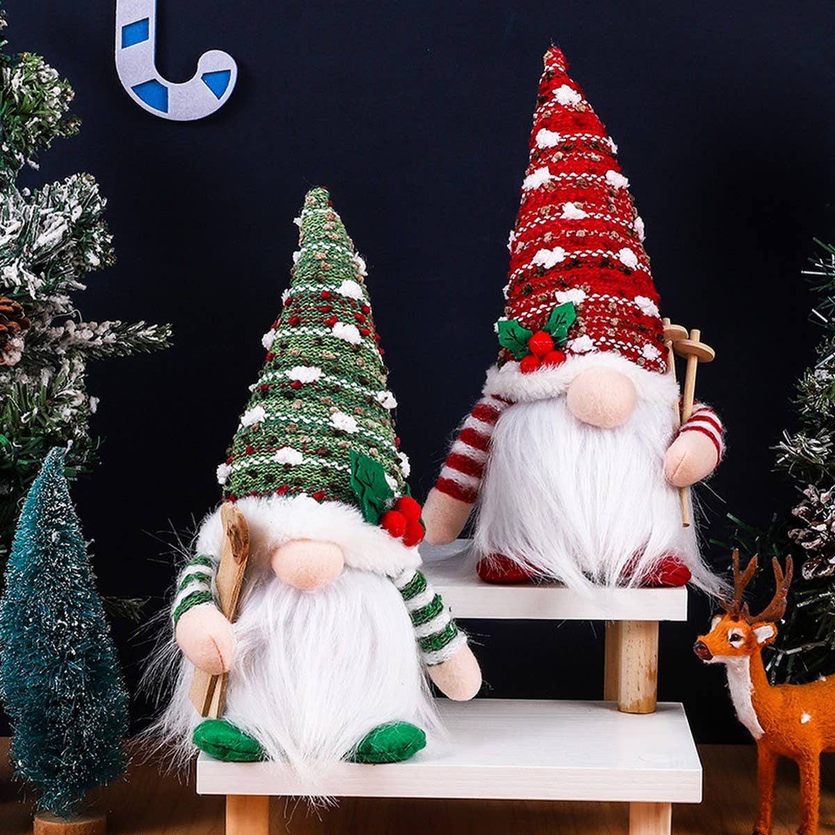 CHRISTMAS LIGHTED FACELESS OLD MAN ORNAMENT_CWMM2862