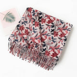 2024 New Twill Printed Tassel Scarf_Cwasc0914