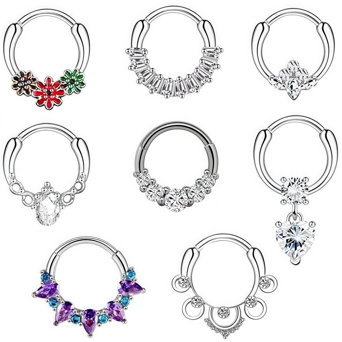 MINIMALIST ZIRCON NOSE STUD FOR WOMEN_CWMM9513