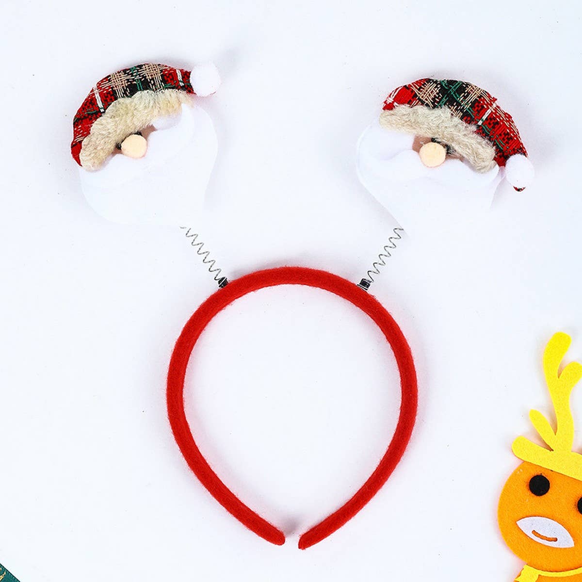 CHRISTMAS CARTOON HAIRPIN CHRISTMAS HEADBAND_CWAHA3377
