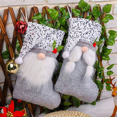 CREATIVE SEQUIN HAT CHRISTMAS STOCKING DECORATION_CWMS1438
