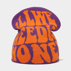 JACQUARD LETTER PERSONALIZED FASHION KNITTED HAT_CWAH2131
