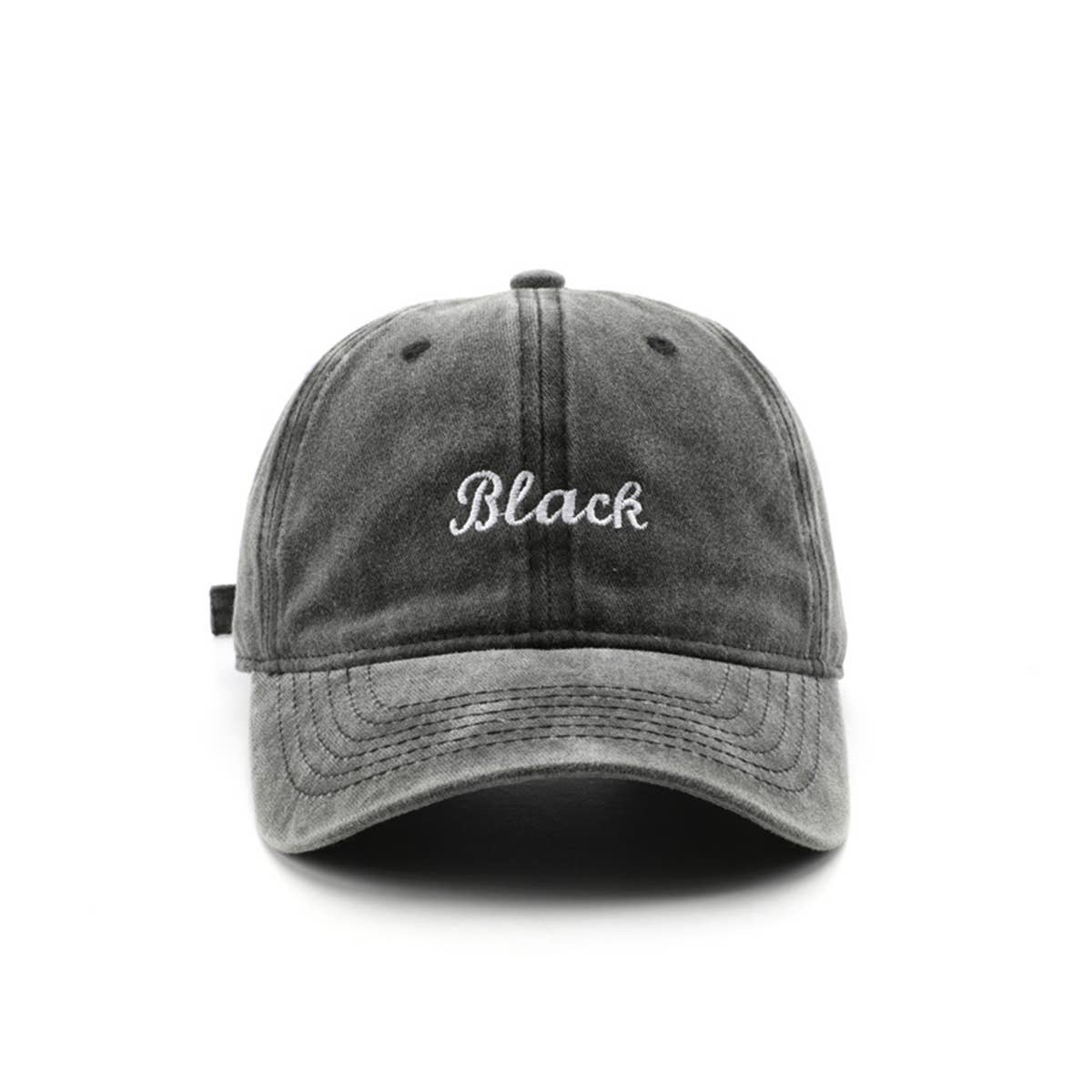 Washed Embroidered Baseball Cap For Outdoor Cwah1290
