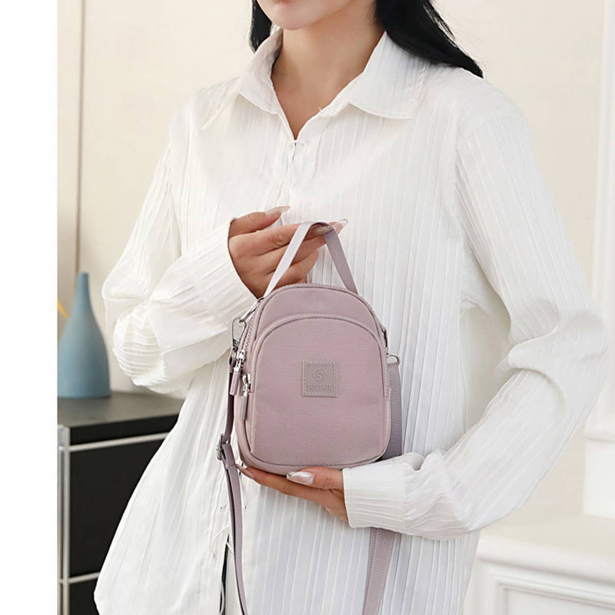 Fashion Multi-Layered Mini Shoulder Crossbody Bag_Cwab3486