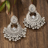 RETRO GEOMETRIC COLOR TASSEL EARRINGS_CWAHA2485