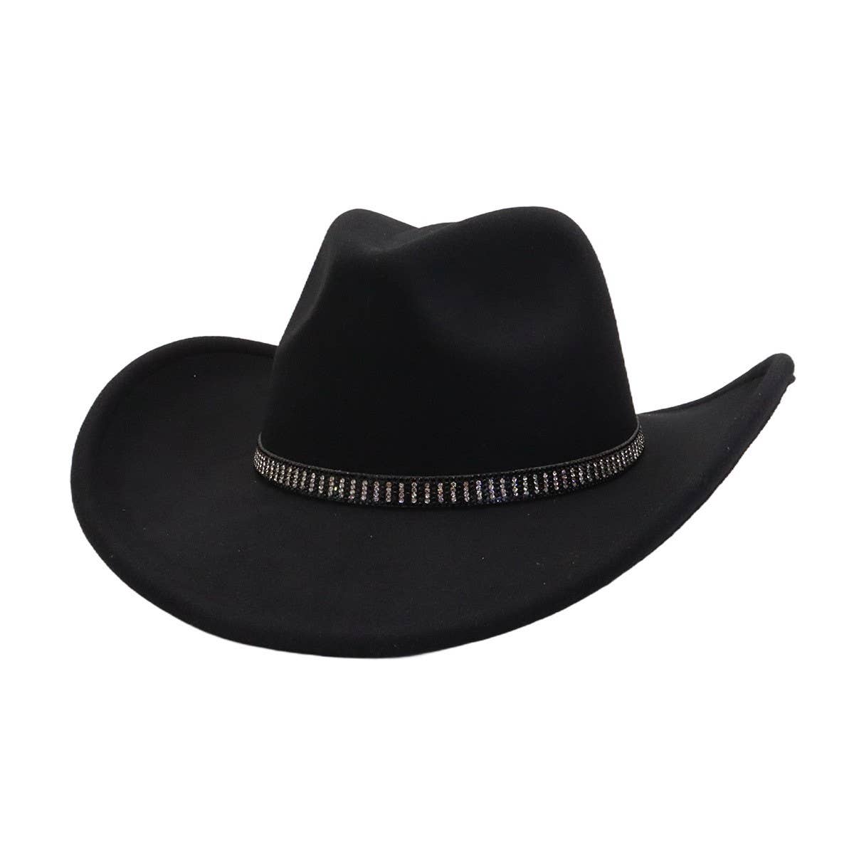 Unisex Cowboy Fedora Ethnic Style Hat_Cwah04407
