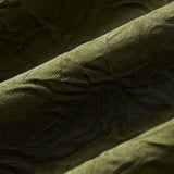 SATIN SKIRT HIGH WAIST ELASTIC PATTERN LONG SKIRT_CWBSS0384