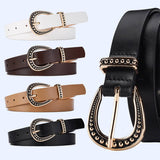 Women Simple Solid Color Pin Buckle Belt_Cwabe0358