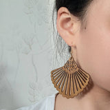 SIMPLE AND FASHIONABLE HOLLOW WATER DROP EARRINGS_CWAJE1572