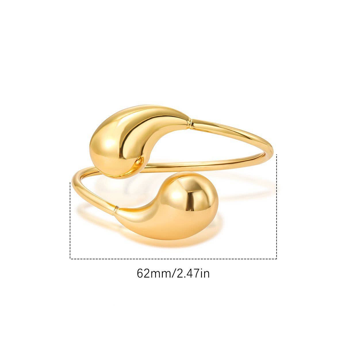 PERSONALIZED LIGHT LUXURY HIGH END GOLD BRACELET_CWMM3083