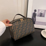 NEW LETTER PU LEATHER LARGE CAPACITY COSMETIC BAG_CWAB4384