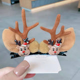 CHRISTMAS CUTE ELK HORN HAIRPIN HAIR ACCESSORIES_CWAHA3405