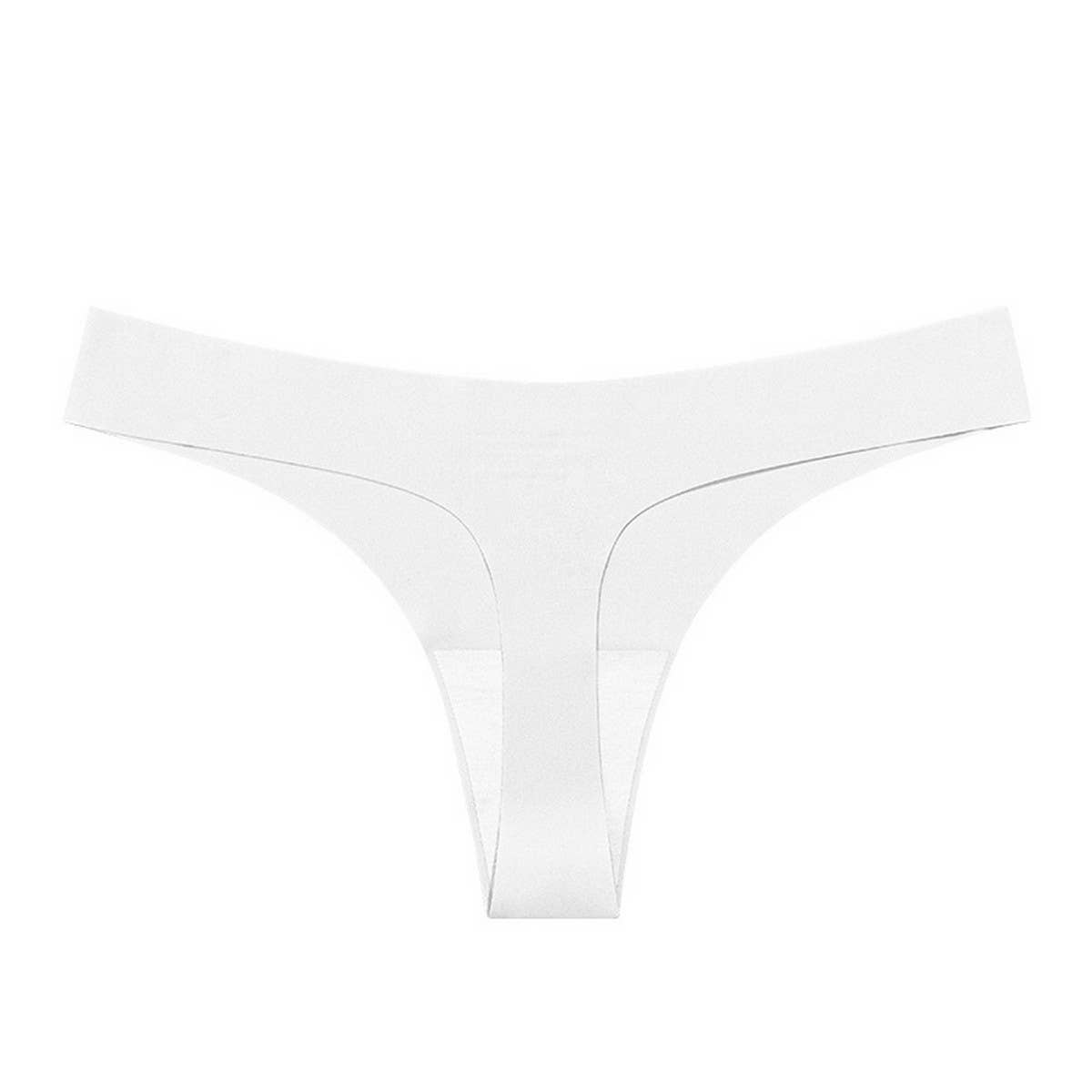 SOLID COLOR ICE SILK T LINE UNDERWEAR_CWMU0279