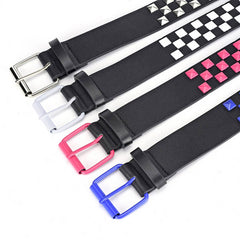 EUROPEAN AND AMERICAN SQUARE BEAD PYRAMID BELT_CWABE0364