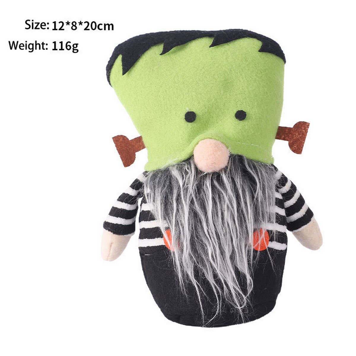 Cute Pumpkin Gnome Faceless Halloween Doll_Cwmm9967